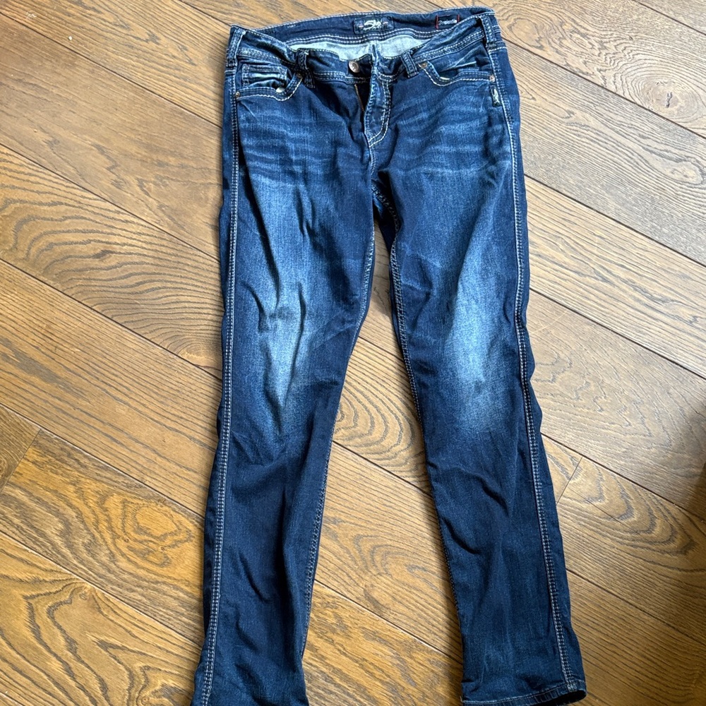 Silver women’s Blue Denim Jeans